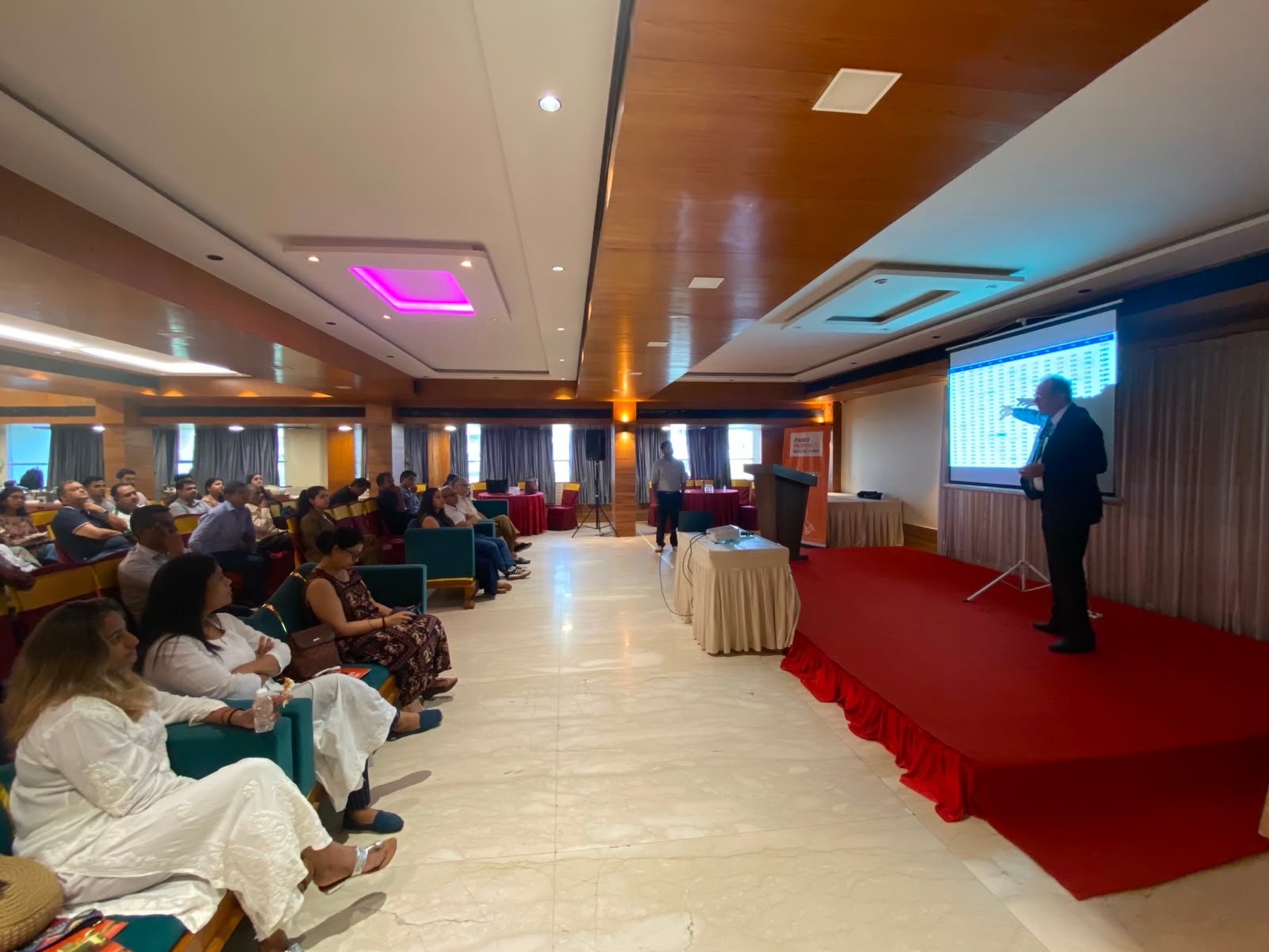 Audience at an InvestWorks-hosted investor workshop